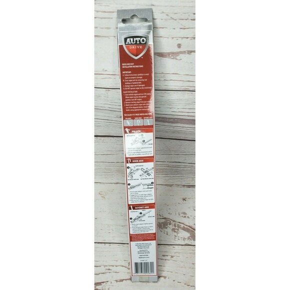 Auto Drive High-Performance 15" All-Season Wiper Blade Durable Windshield Wiper - Picture 9 of 9